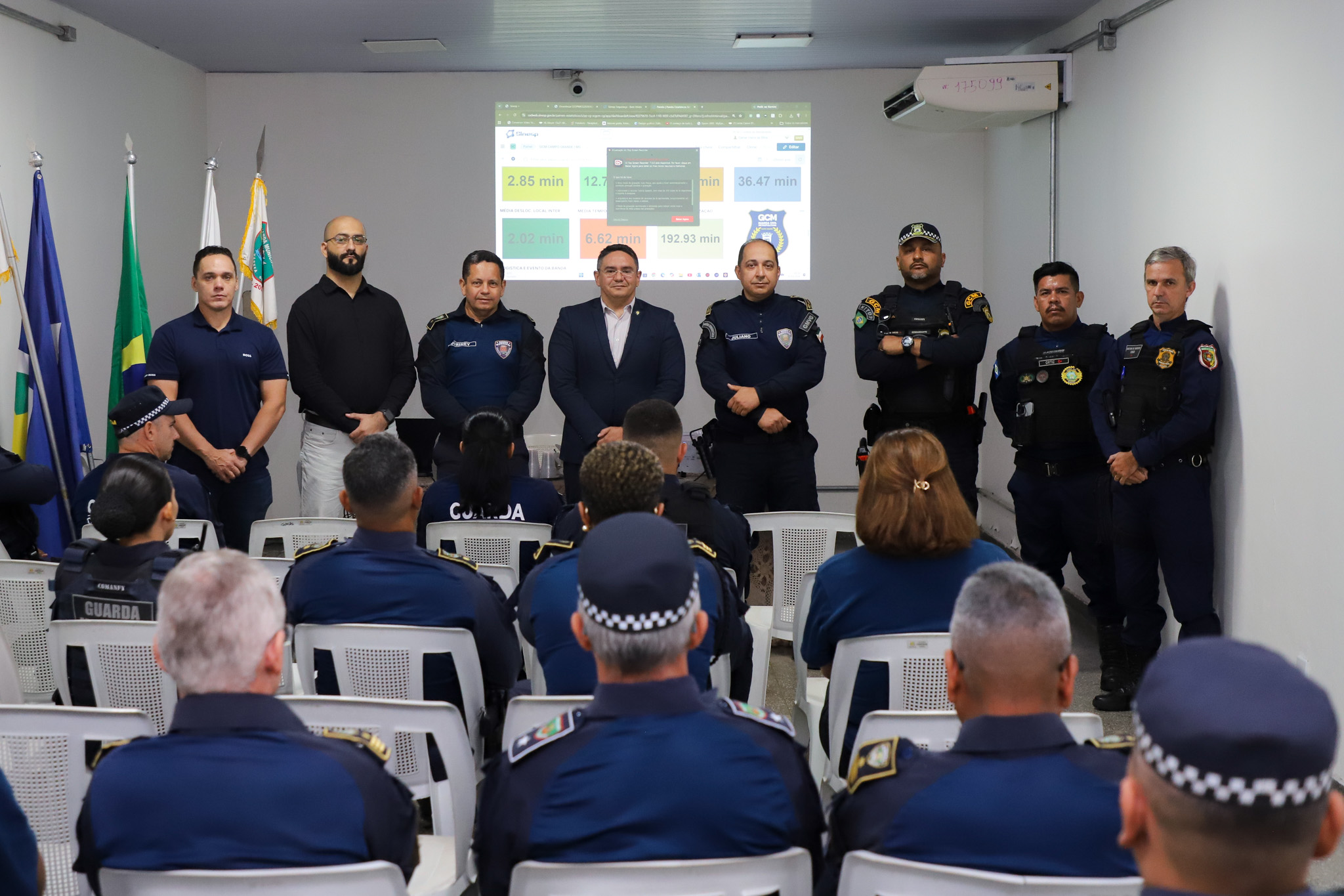 Guarda Municipal de Várzea Grande é a primeira de MT a operar sistema nacional de segurança