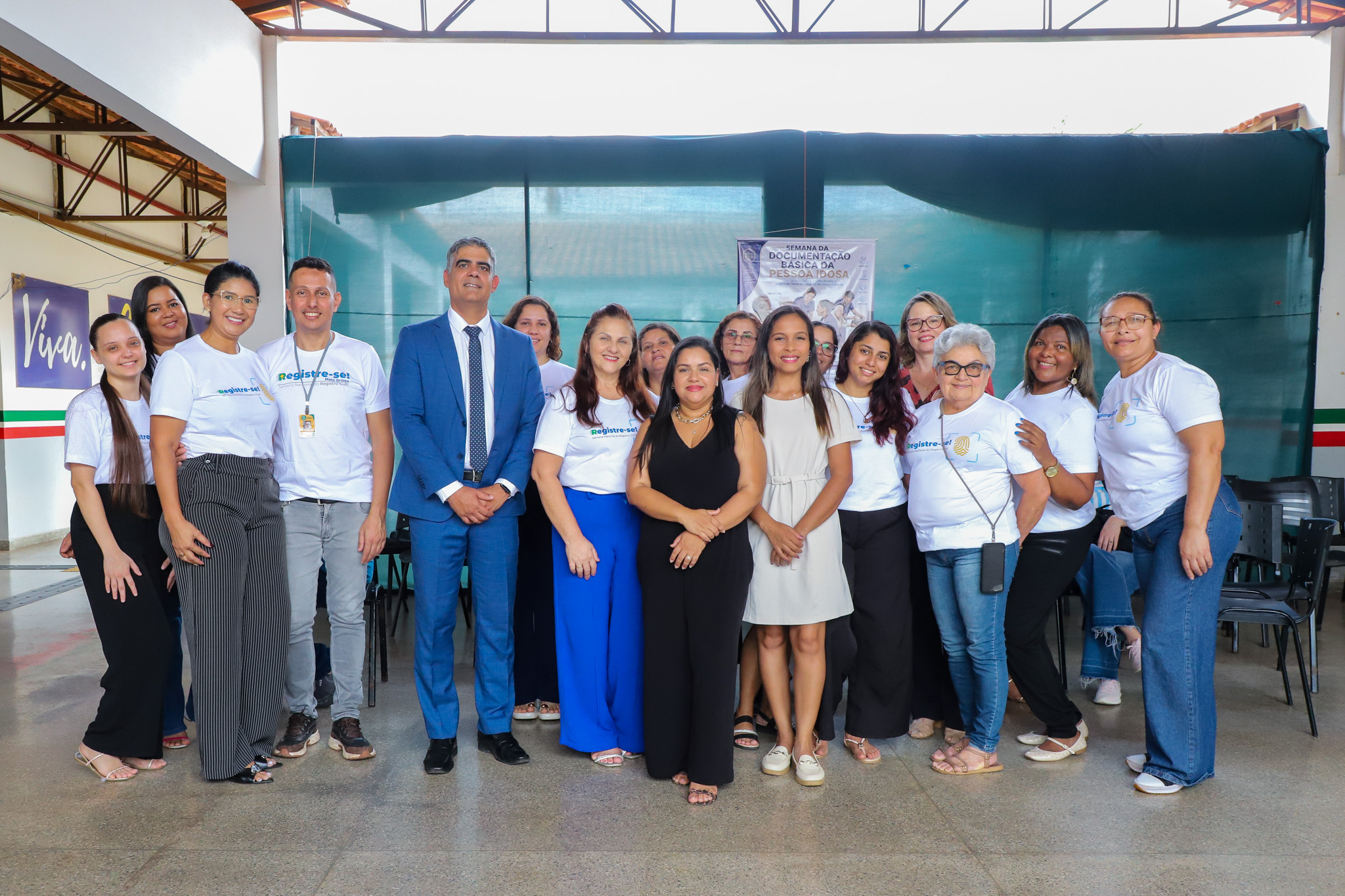 Idosos celebram serviços gratuitos durante Semana da Documentação no Vovô Zeid