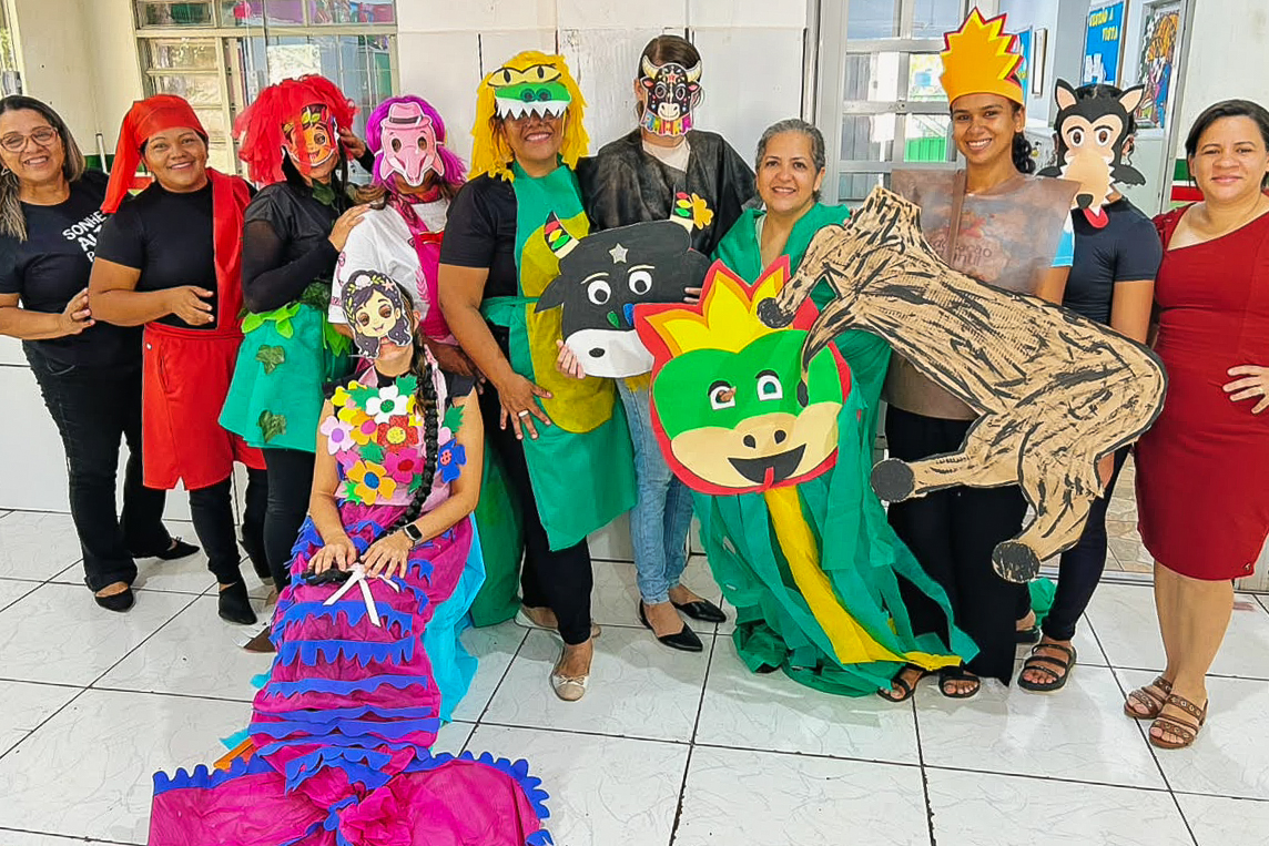 Centro Infantil promove dinâmica lúdica sobre o folclore brasileiro
