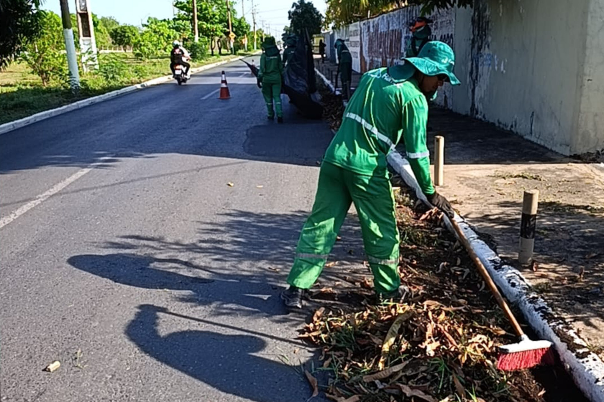 Região do Cristo Rei e Costa Verde recebem limpeza e zeladoria nesta quinta-feira (24)