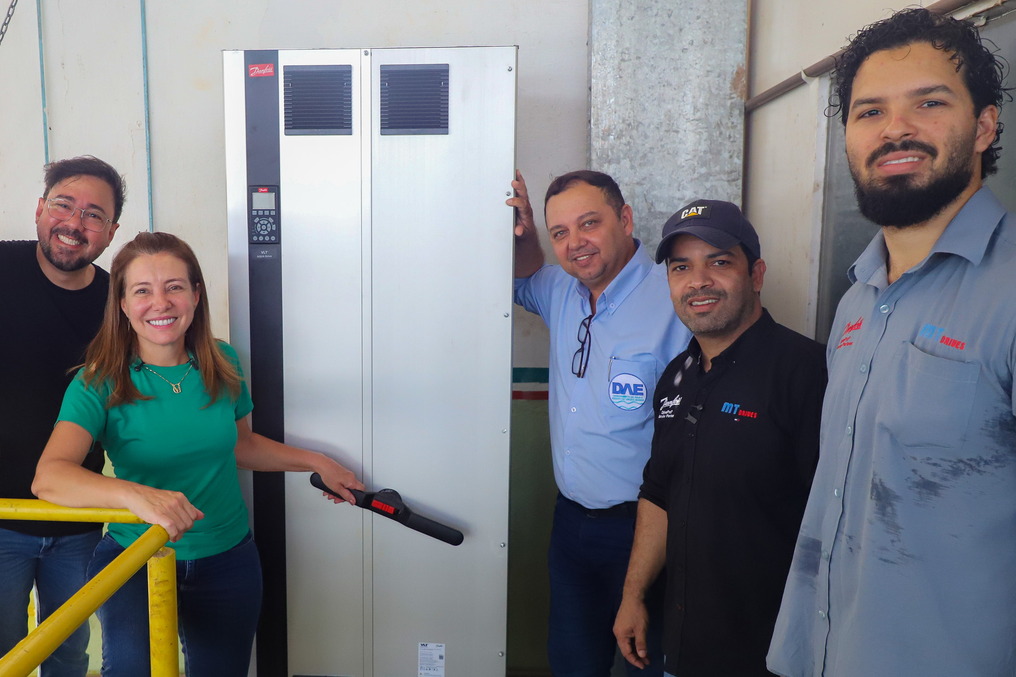 DAE-VG instala novo inversor de frequência na ETA Velha para reduzir gastos com energia e aumentar eficiência