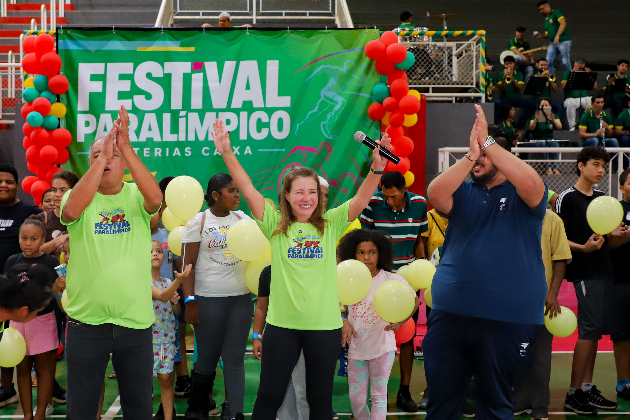 Flávia Moretti participa de Festival Paralímpico e reforça compromisso de Várzea Grande com inclusão pelo esporte