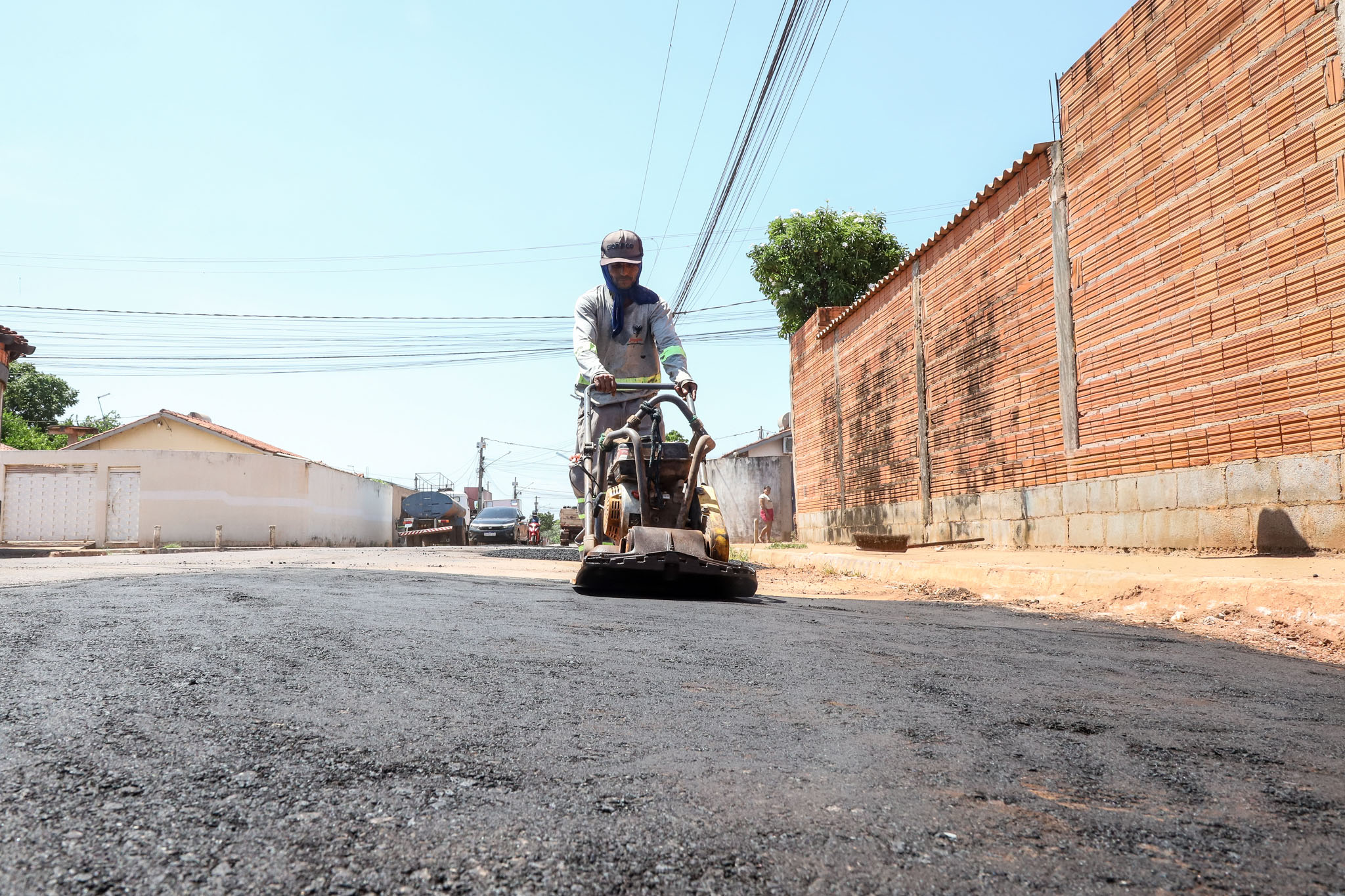 Prefeitura intensifica operação tapa-buracos no Residencial São Benedito