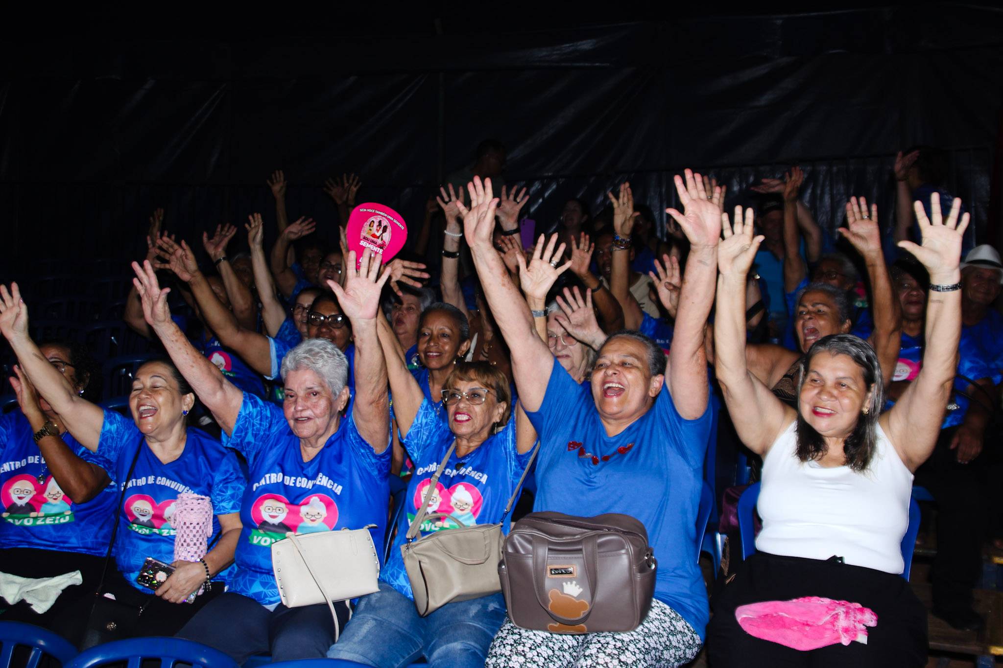 Várzea Grande promove noite de lazer e cultura para idosos do CCI Vovô Zeid