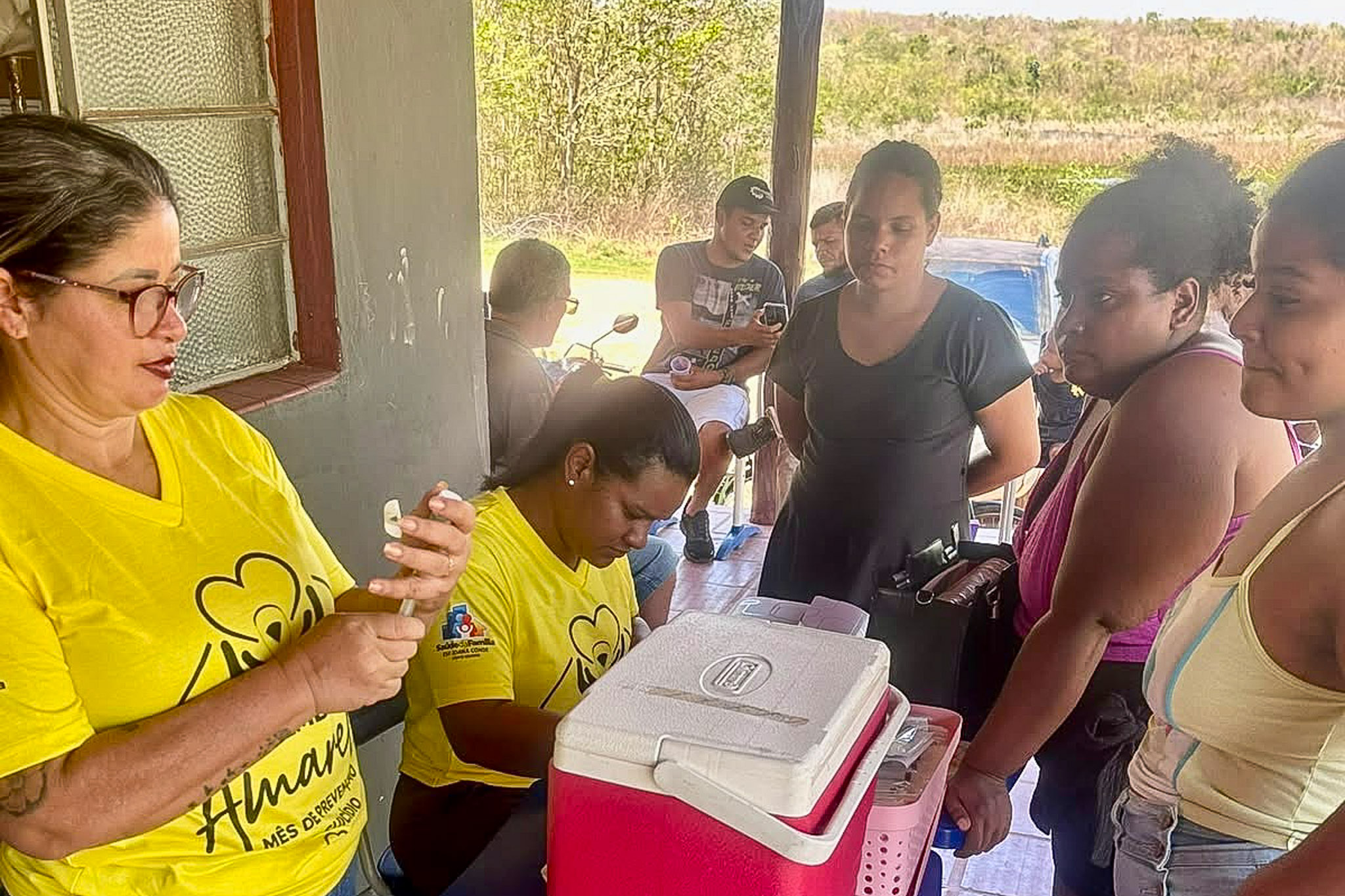 Ação de saúde amplia atendimento e acolhimento aos moradores da Vila Sadia 1